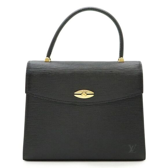 Pre Loved louis vuitton Women black | black Handbags - Picture 1 of 8
